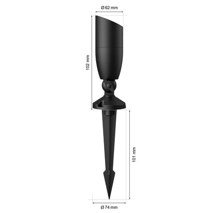 WiFi chytré LED bodové svítidlo, barevné + teplá-studená bílá, 12V, rozšíření