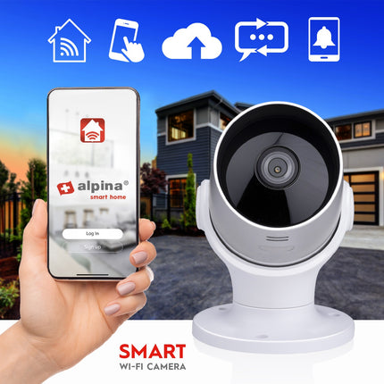 WiFi chytrá venkovní kamera 1080p