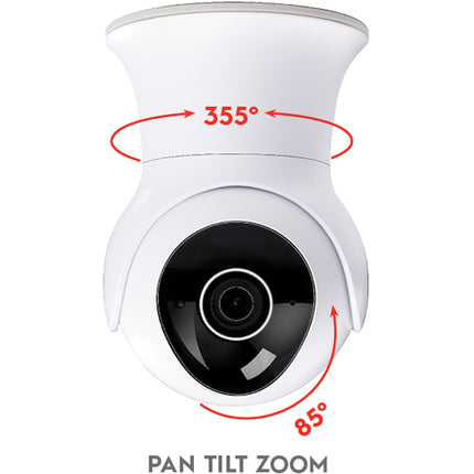 WiFi chytrá venkovní kamera 1080p, otočná