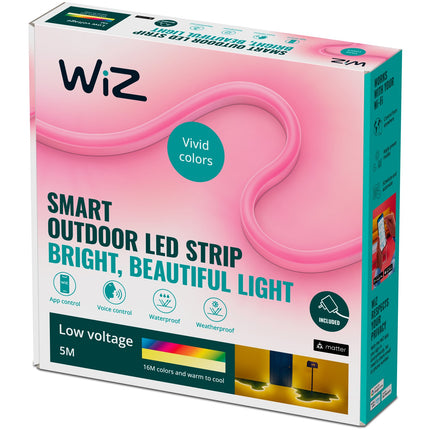 WiFi chytrý venkovní RGBW LED pásek 5m