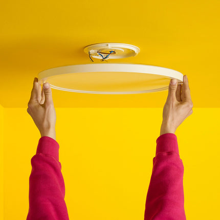 WiFi stropní svítidlo SuperSlim Ø430 22W 2450lm teplá-studená bílá