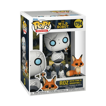 Funko Pop! vinylová figurka Wild Robot – Roz s Brightbillem a Finkem