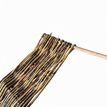 Sada vrbového proutěného zahradního obrubníkového plůtku