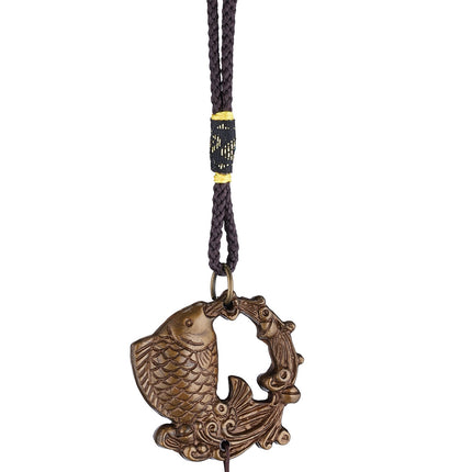 Wind Chimes Set of 2 with Koi Fish Design