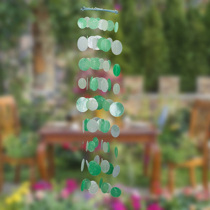 Wind chime seashell colored