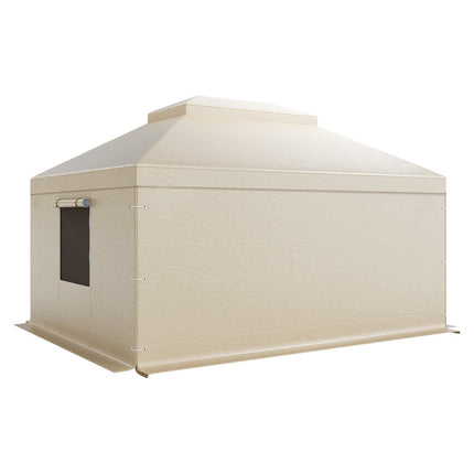Winter Gazebo Cover 12x16 Ft, Sidewalls, 180G PE
