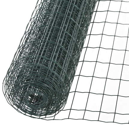 Tmavě zelené zahradní pletivo v roli 10 x 1.22 M – plot pro zvířata a drůbež