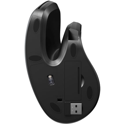 Bezdrátová ergonomická vertikální myš, 6 tlačítek, 3200 DPI