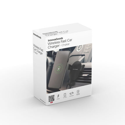 Bezdrátový držák telefonu do auta s rychlonabíjením Chakar InnovaGoods