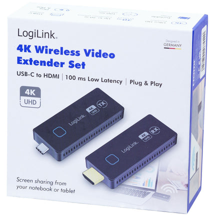 Bezdrátový přenos HDMI, sada USB-C na HDMI 1na1 4K@60Hz