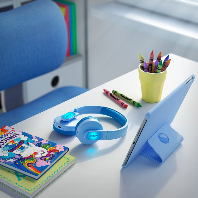 Kabellose On-Ear-Kopfhörer für Kinder Blau