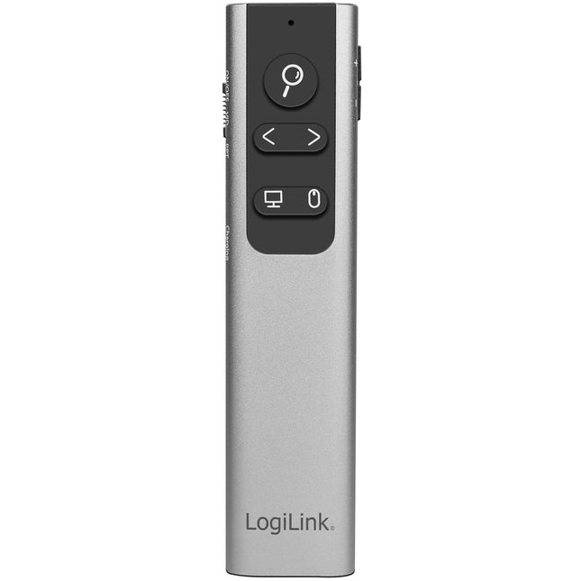 Kabelloser Presenter mit Laserpointer, Aluminium