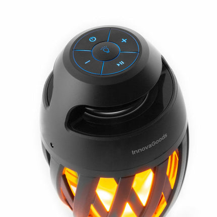 Bezdrátový reproduktor s LED efektem plamene Spekkle InnovaGoods