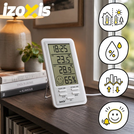 Bezdrátová meteostanice s LCD displejem a budíkem
