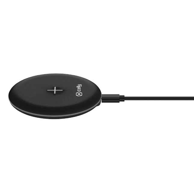 Bezdrátová nabíječka Qi 10W Turbo černá