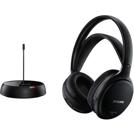Bezdrátová sluchátka s FM technologií SHC5200. 14h přehrávání, pohodlné nasazení.