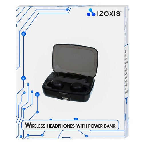 Bezdrátová sluchátka s powerbankou