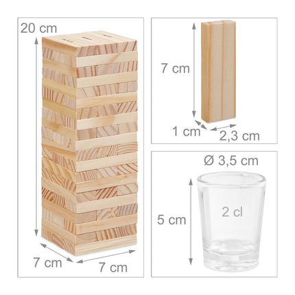 Wobble Tower Drinking game "Drunken Tower