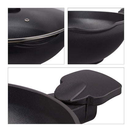 Wok pánev s pokličkou 30 cm