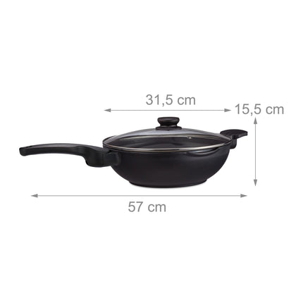 Wok s pokličkou indukční