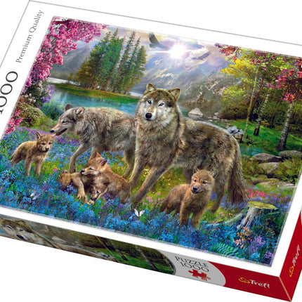 Puzzle vlci 1000 dílků pro dospělé i děti