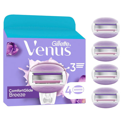 Dámské náhradní hlavice, ComfortGlide Breeze, 4 ks