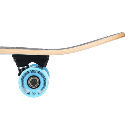 Dřevěný pennyboard, design Bahamas