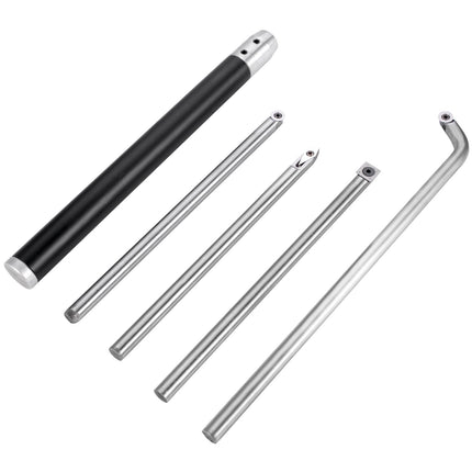 Wood Turning Tool Set for Lathe, 4-Piece Carbide Cutters