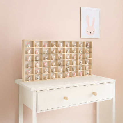 Holzpuppenregal – Kompaktes, robustes Design