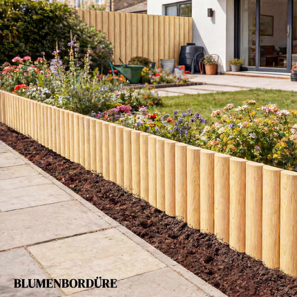 Wooden Garden Fence Panel 176x30 cm – Pet Barrier
