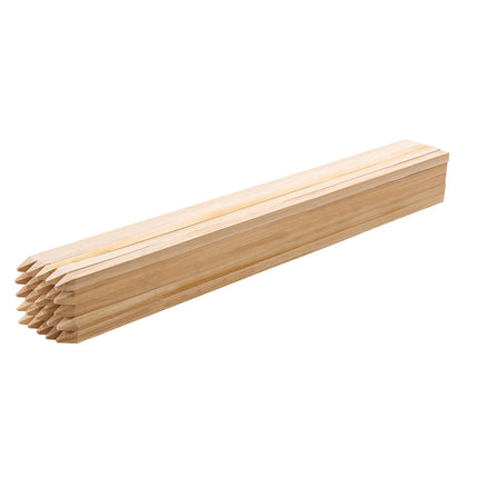 Wooden Garden Stakes, 50 Pack, 36 In Pointed Fir Wood