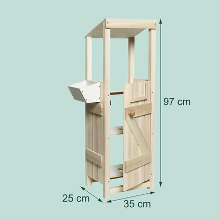 Dřevěná stáj pro 2 hobby horse koníky
