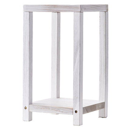 Wooden Wedding Lantern Centerpiece Set, 12 Pack With LED Candles