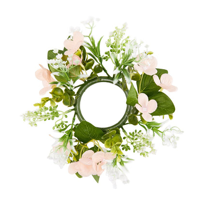 Wooden Wedding Lantern Centerpieces Set of 20 with LED, Wreaths