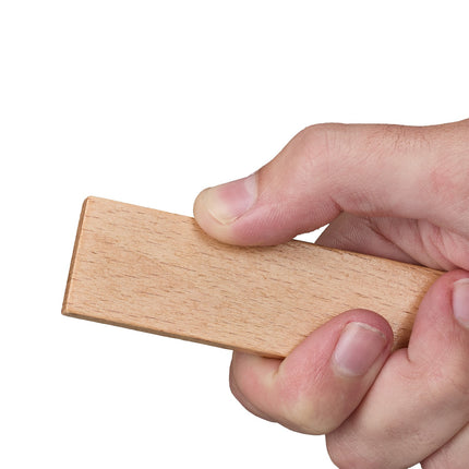 Dřevěné stavební kostky, sada 100 ks