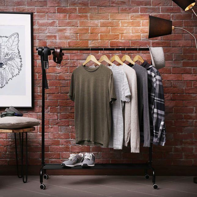 Wooden clothes hangers - set of 12