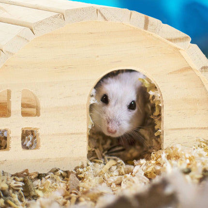 Hamsterhaus aus Holz