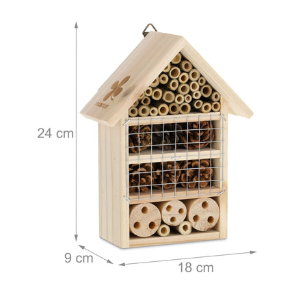 Insektenhotel aus Holz