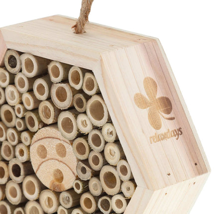 Wooden insect hotel