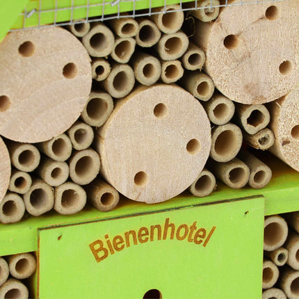 Wooden insect hotel
