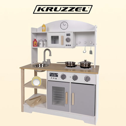 Dřevěná kuchyňka Kruzzel 21933
