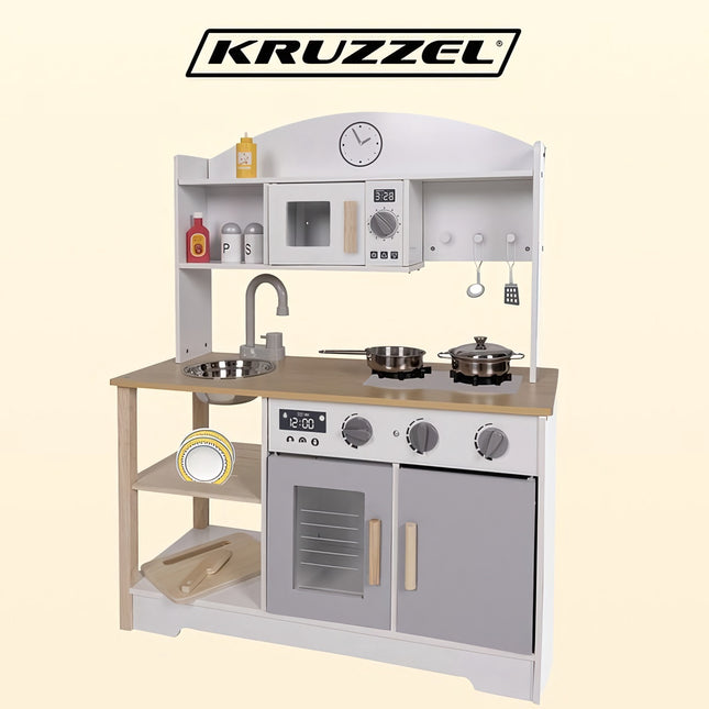 Dřevěná kuchyňka Kruzzel 21933