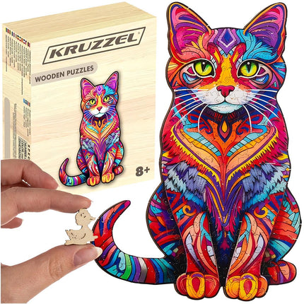 Dřevěné puzzle – Kruzzel 22878
