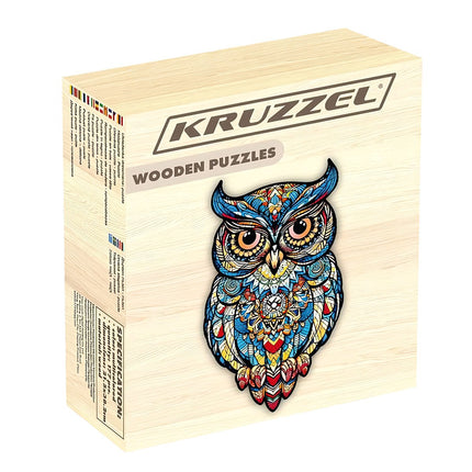 Dřevěné puzzle – Kruzzel 24551