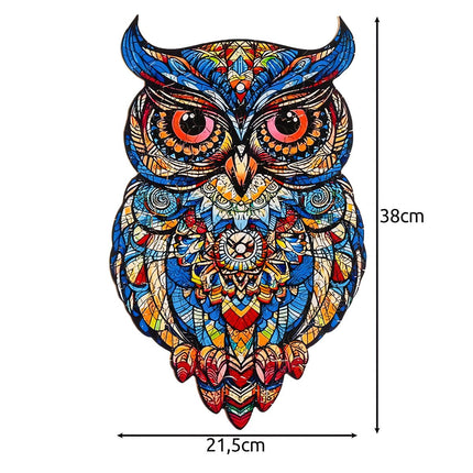 Dřevěné puzzle – Kruzzel 24551