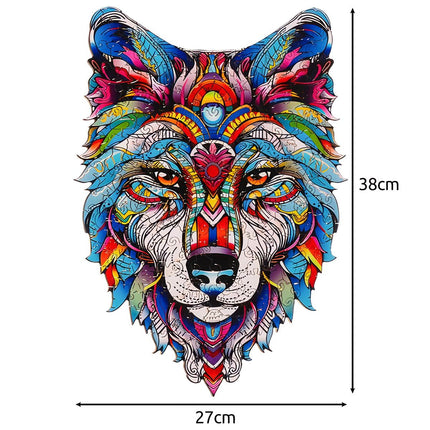 Wooden puzzle - Kruzzel puzzle 24552