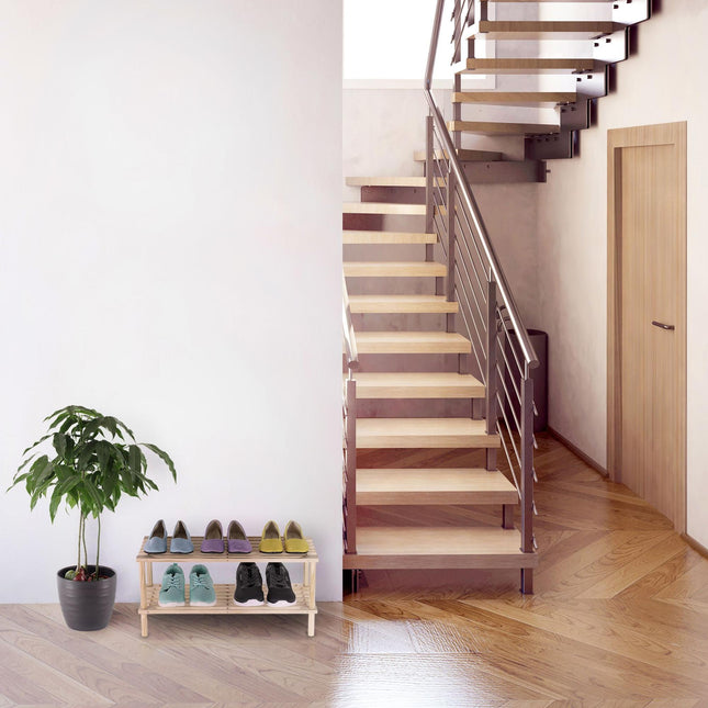 Schuhregal aus Holz