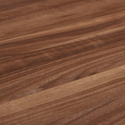Beistelltisch aus Holz mit Metallfuß