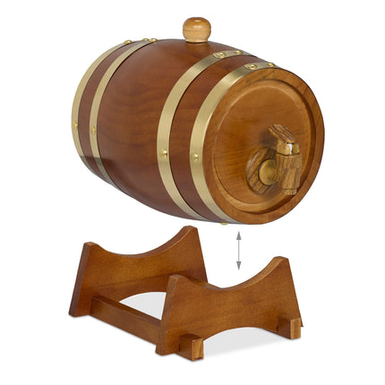 Houten whiskyvat 1,25 l