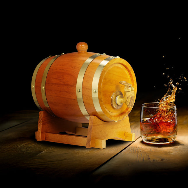 Dřevěný soudek na whisky 1.25 l